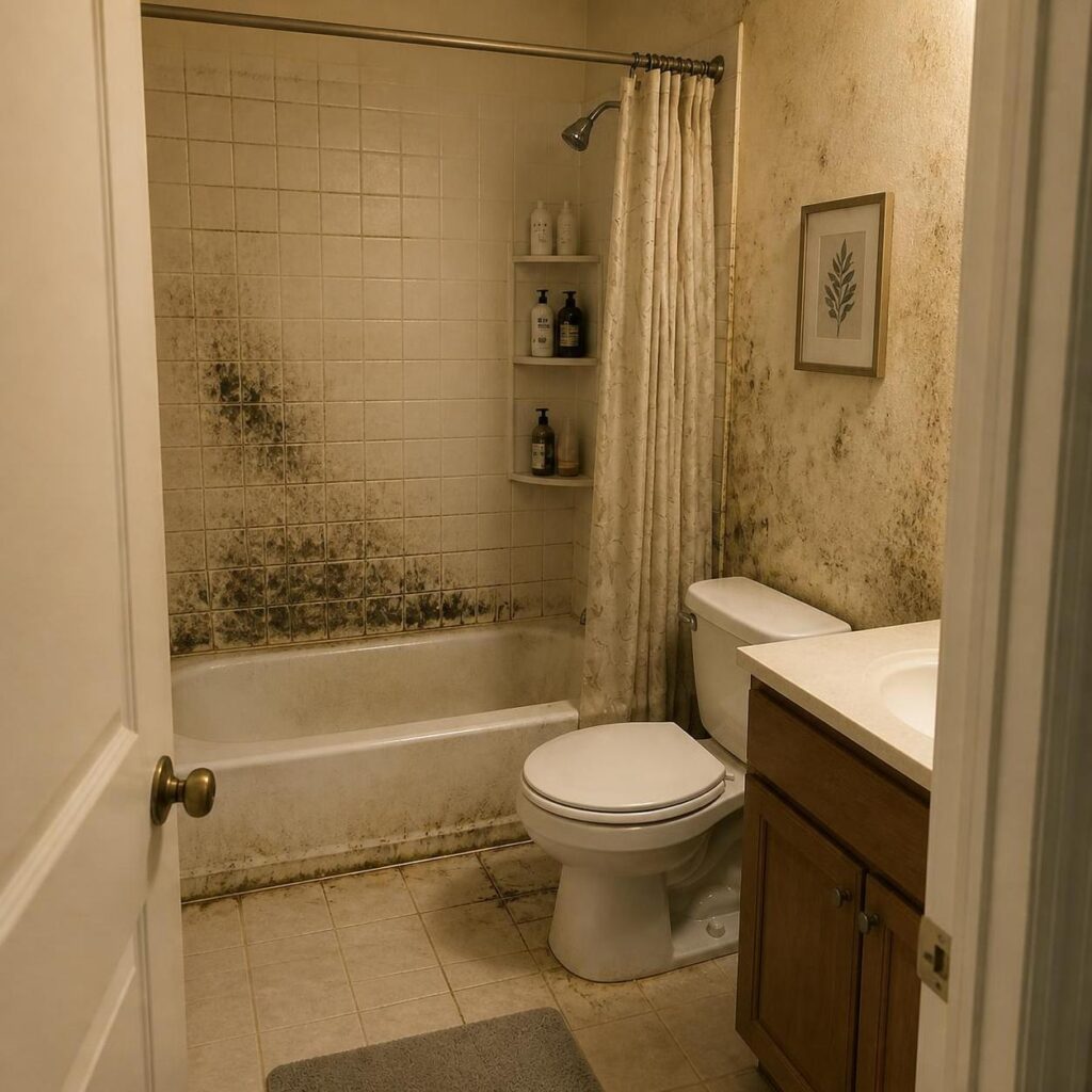 bathroom before